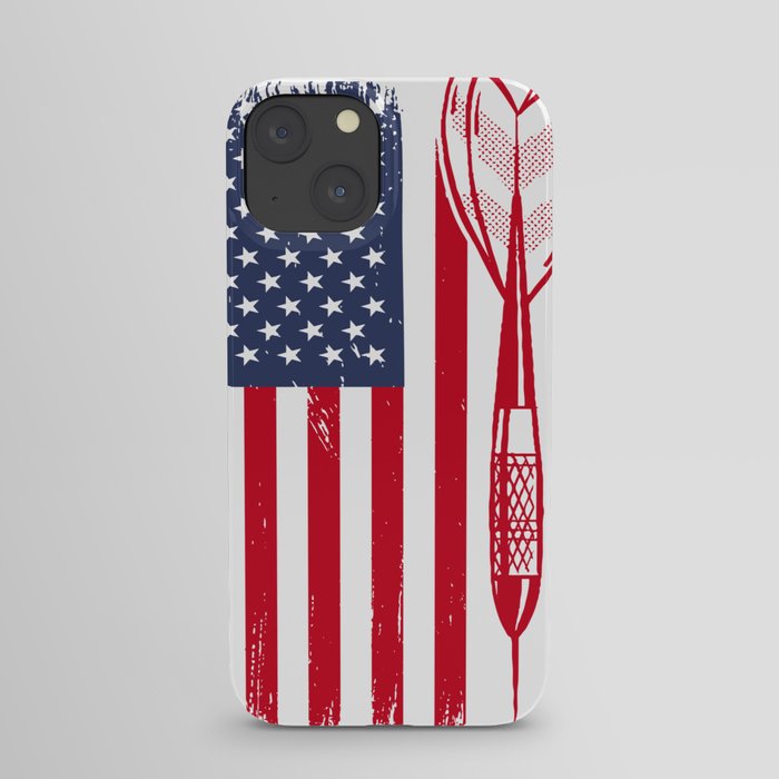 Darts USA Flag iPhone Case