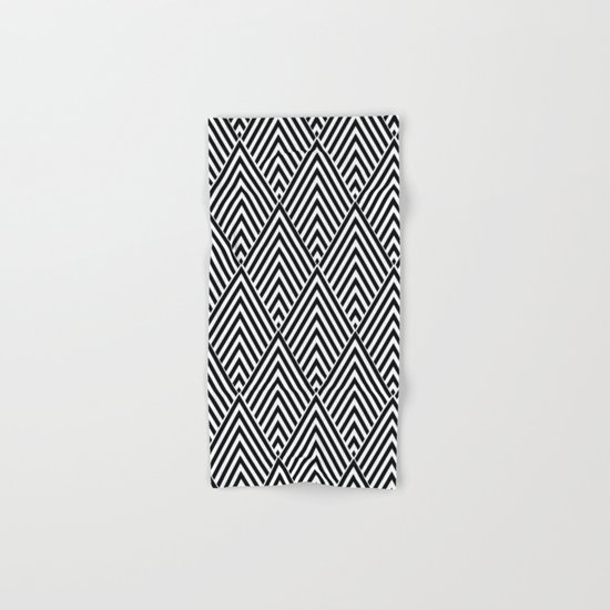 Triangles in Diamonds Hand & Bath Towel