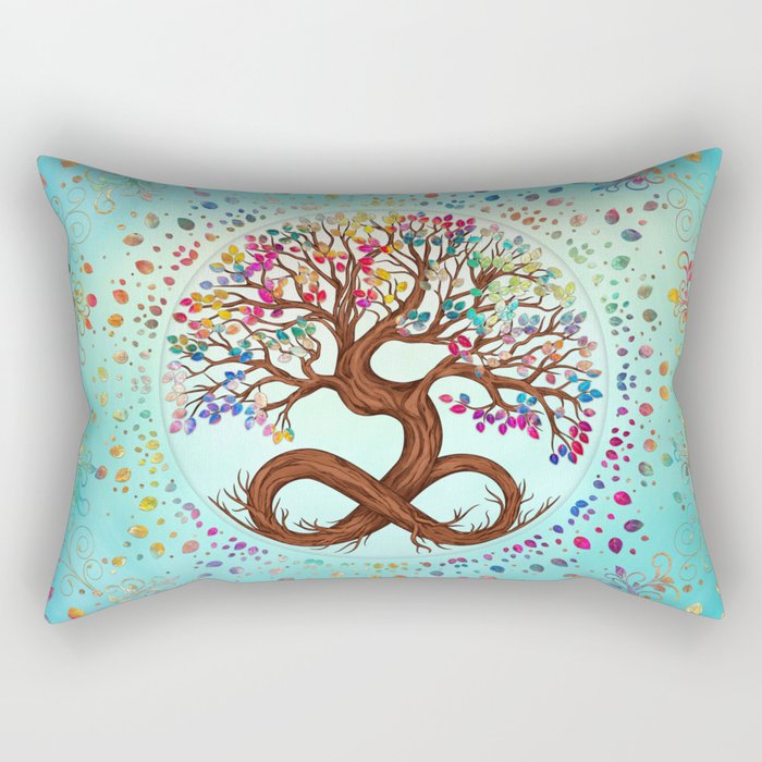 Tree of Life - Infinity Rectangular Pillow