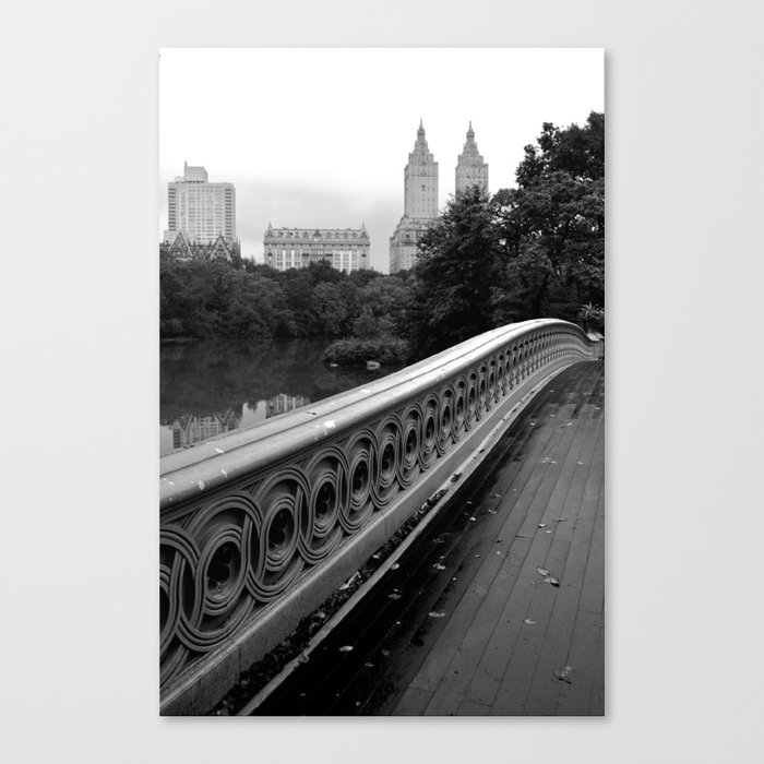 Bow Bridge, Central Park Canvas Print