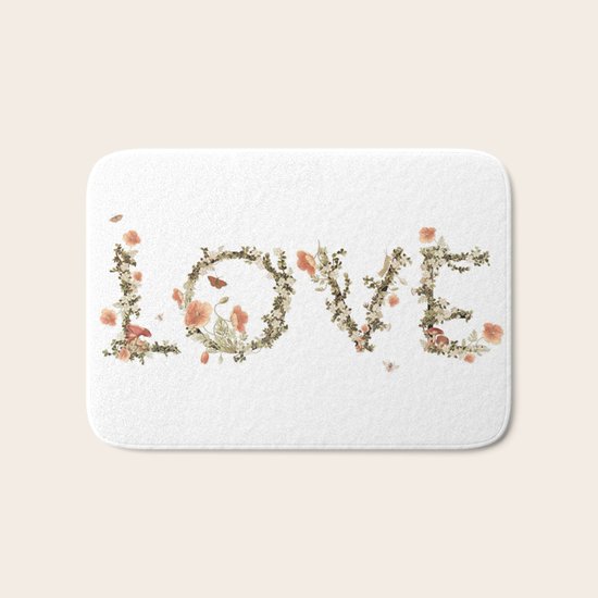 Love Bath Mat