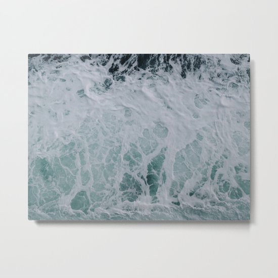 Wonderful Waves Metal Print