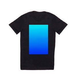 Blue Ombre T Shirt | Ocean, Sky, Minimalist, Graphicdesign, Sea, Natural, Nature, Turquoise, Lovely, Blue 