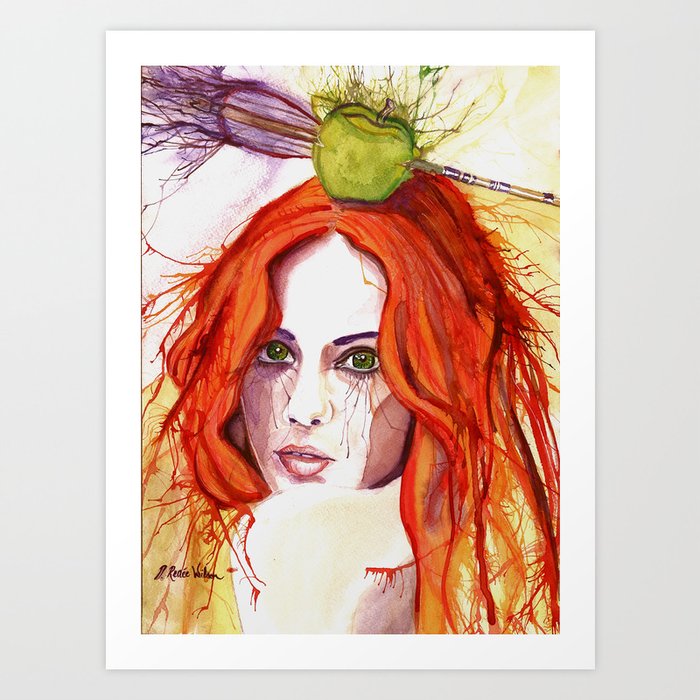 right on target art print by dreneewilson society6