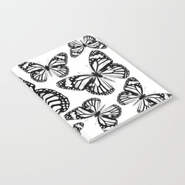 Monarch Butterflies | Monarch Butterfly | Vintage Butterflies | Butterfly Patterns | Black and White Notebook