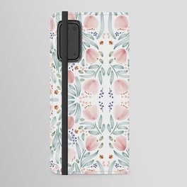 Spring watercolor tulips Android Wallet Case