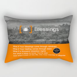 Blessings Rectangular Pillow