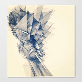 Polygon Tower Canvas Print