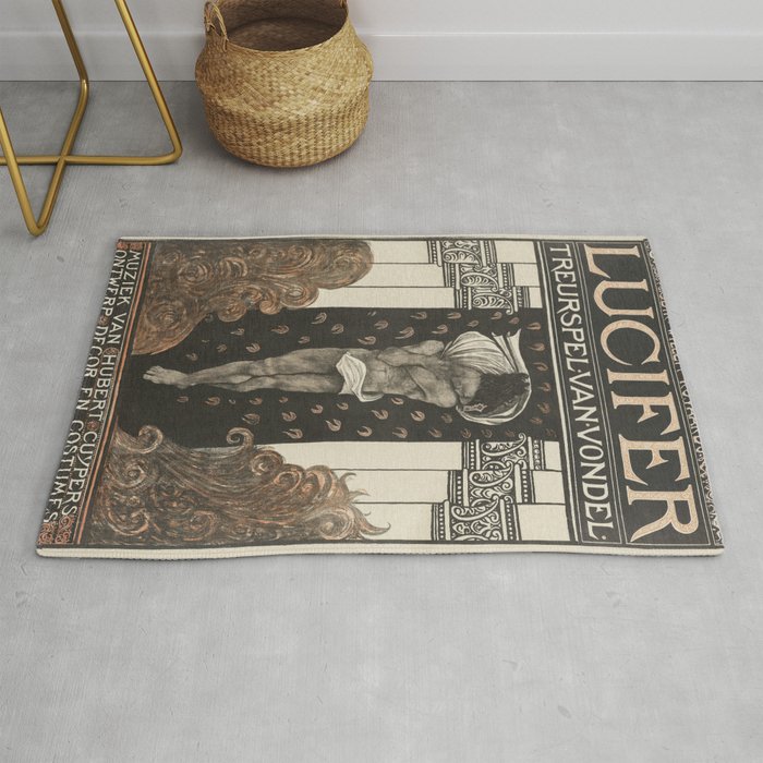 N.V. The Scene. Dir. Willem Royaards. Lucifer Mourning Game of Vondel. Rug