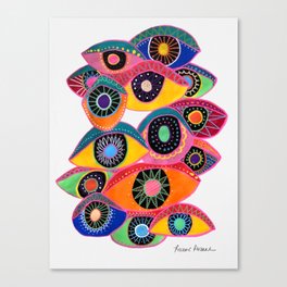 Eye Clusters Canvas Print