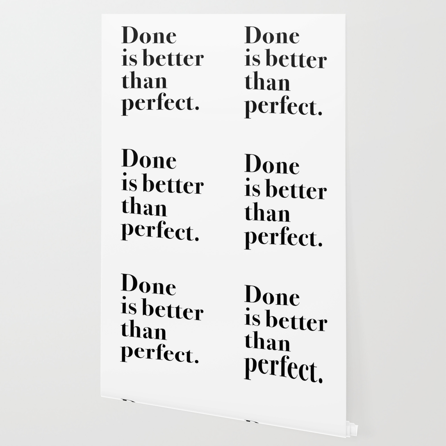 Done Is Better Than Perfect Wallpaper By Socoart Society6 Done Is Better Than Perfect Wallpaper By Socoart Society6