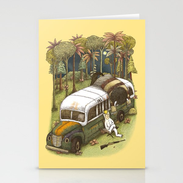 Into The Wild Things Stationery Cards