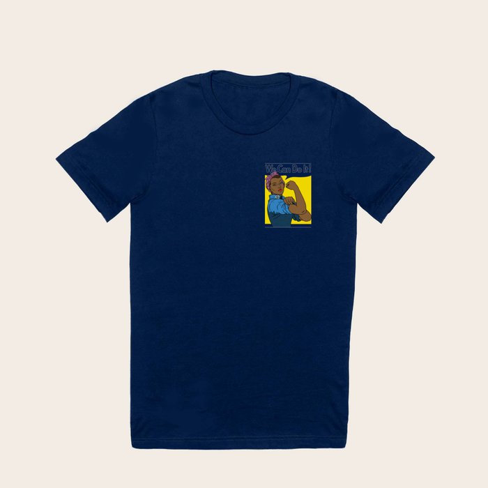 Black rosie the shop riveter shirt