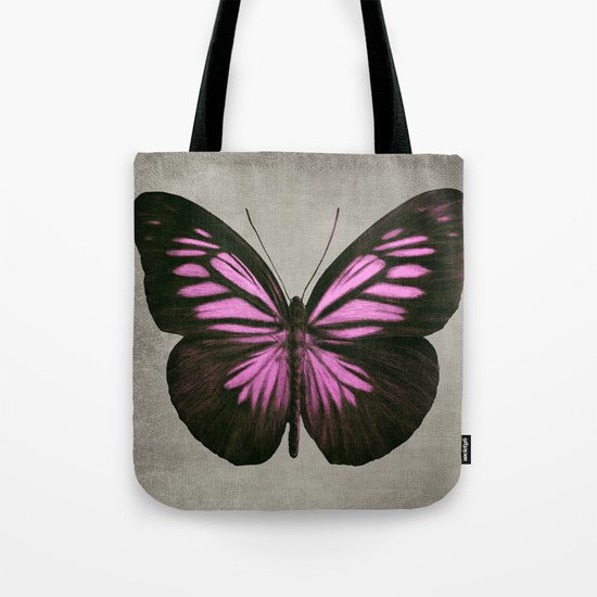 Papillon (Pink) Tote Bag