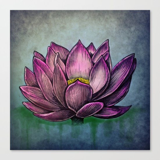 Lotus Flower Canvas Print