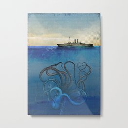 Sea Monster Metal Print