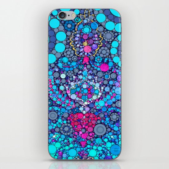 Turquoise jewels iPhone & iPod Skin