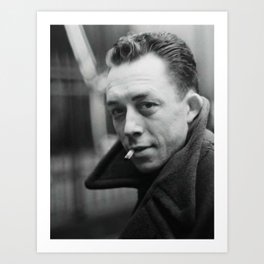 Camus Art Print