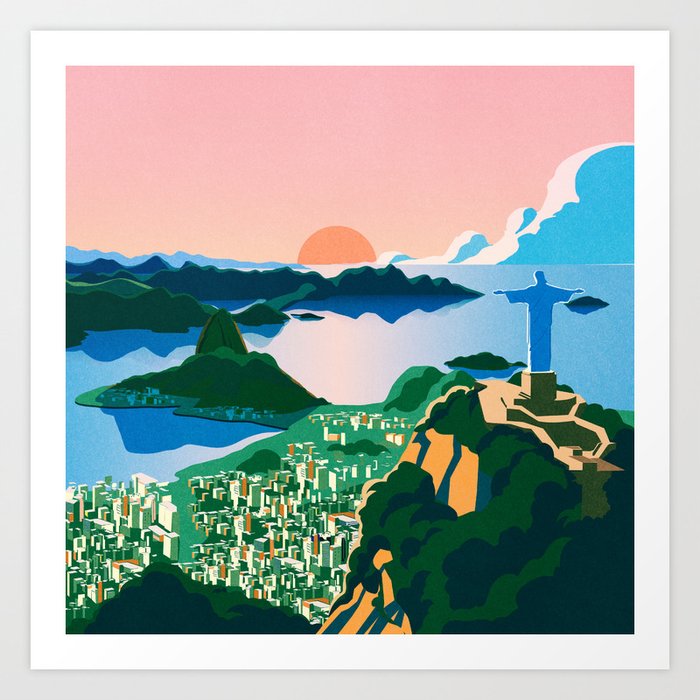 Rio de Janeiro Art Print