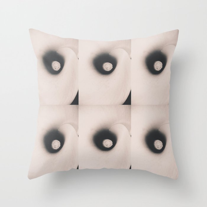 Lily abstract  Throw Pillow