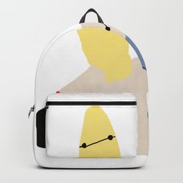 Mudge Backpack | Digital, Yellow, Color, Graphicdesign, Birdlike, Whimsical 
