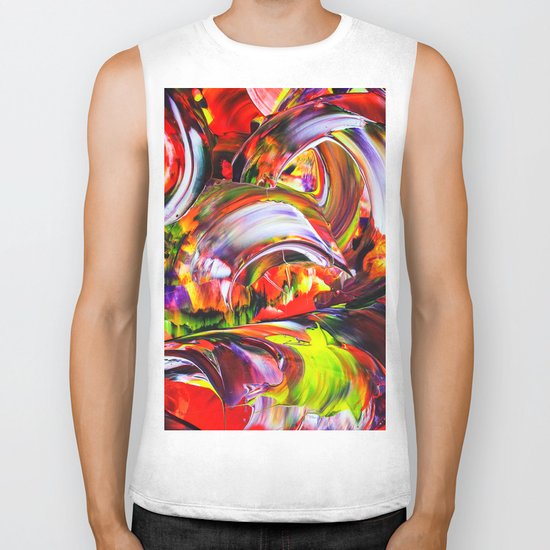 Abstract Perfection Biker Tank