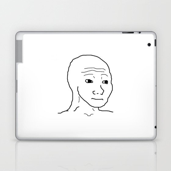 Wojak That Feel Guy Laptop Ipad Skin By Xyllicate Society6