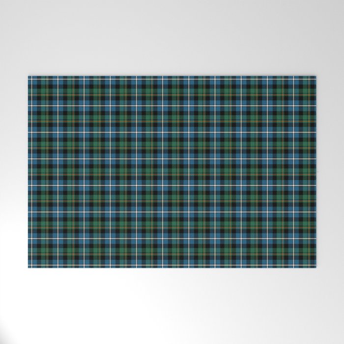 Clan MacRae Tartan Welcome Mat