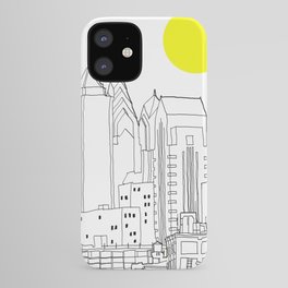 Philly Blueprint BW iPhone Case