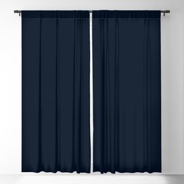 Blue-Black Night Blackout Curtain