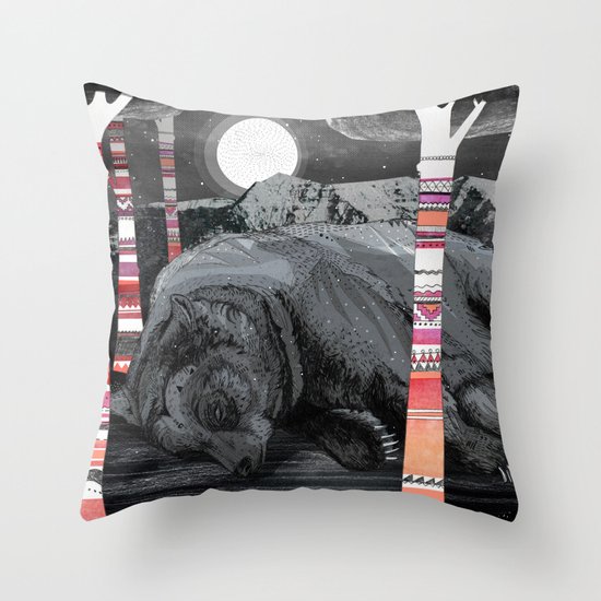 Sweet Dreams Ursus Arctus Throw Pillow