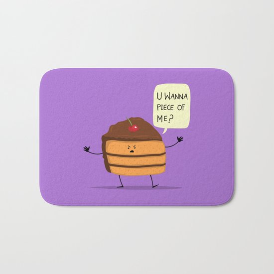 Trouble Caker! Bath Mat