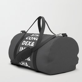 Dungeons and Dragons Abilities Duffle Bag