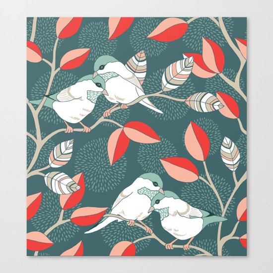 Love Birds Canvas Print