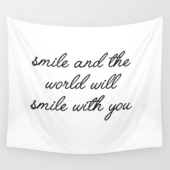 smile Wall Tapestry