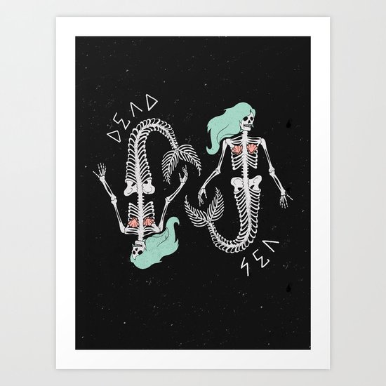 DEAD SEA Art Print
