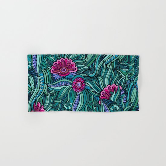 Shabby flowers #28 Hand & Bath Towel