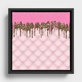 Beatiful Tropical Design Framed Canvas