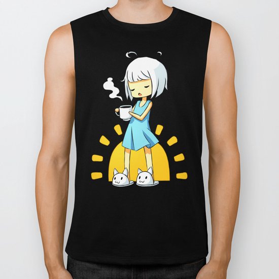 Morning Coffee 2 Biker Tank