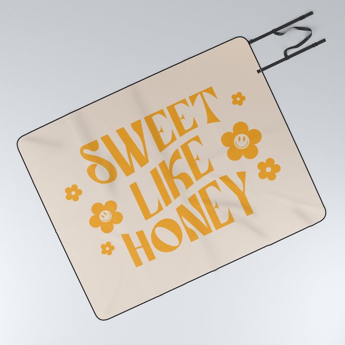 Sweet Like Honey Picnic Blanket