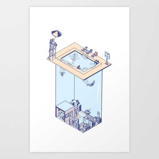 The Office Pool Art Print
