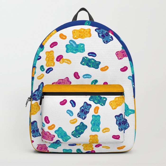 Sweet Jelly Beans Gummy Bears Backpack by XOOXOO Society6