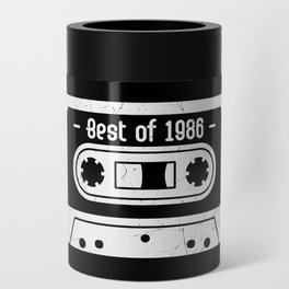 Best Of 1986 Cassette Tape Retro Can Cooler