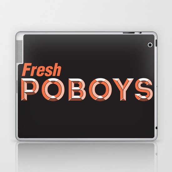 Fresh Poboys Laptop & iPad Skin