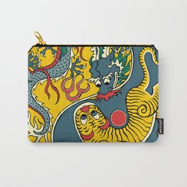A Flag of Dragon and Tiger Carry-All Pouch