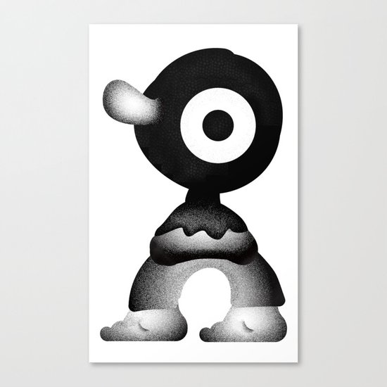 Big nose Canvas Print