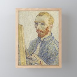 Portrait of Vincent van Gogh 1925–1928 Framed Mini Art Print