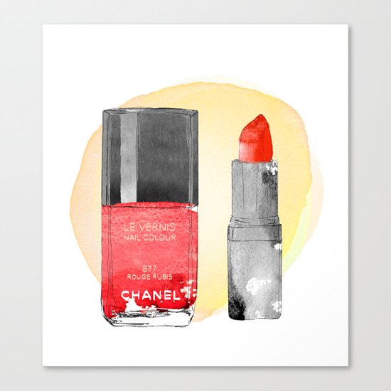 Red Love Canvas Print