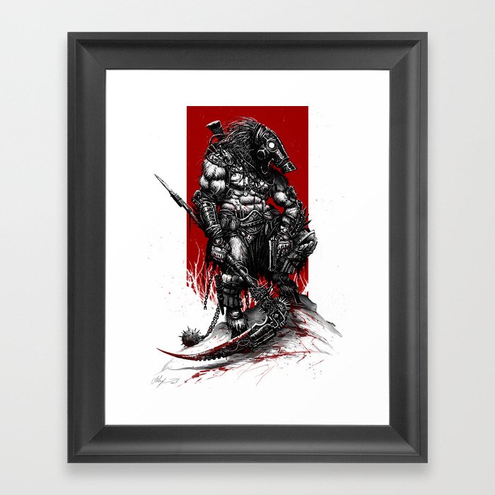 Survivor Slayer 2015 Framed Art Print