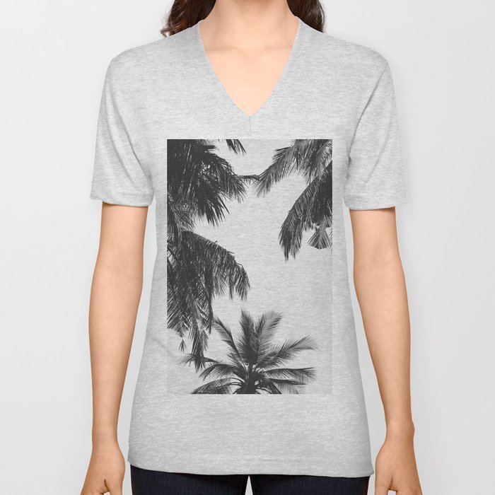 PALM TREES CXVII V Neck T Shirt